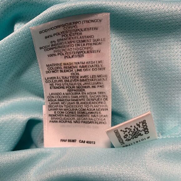 Adidas Sleeveless V-Neck Workout Top Sz L - Picture 4 of 6